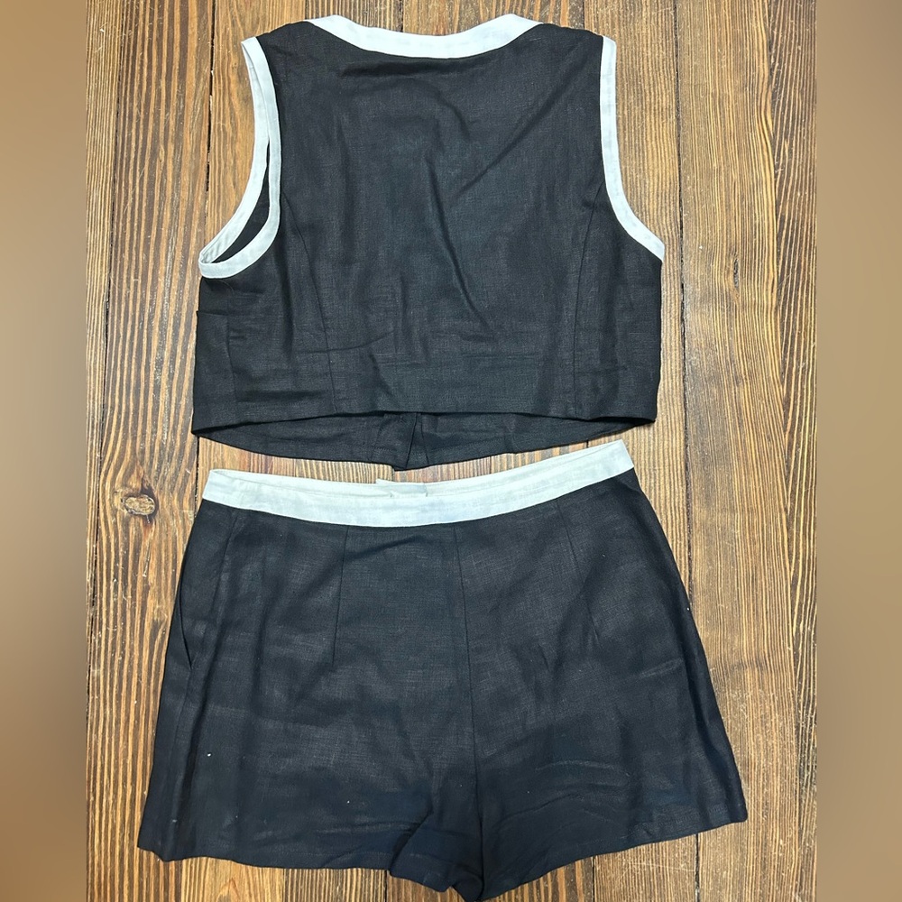 Reformation Roxy Linen Two Piece - Picture 4 of 5